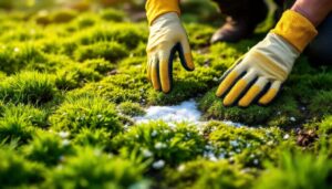 Salz gegen Moos im Rasen: Die umstrittene Methode, die Experten spaltet
