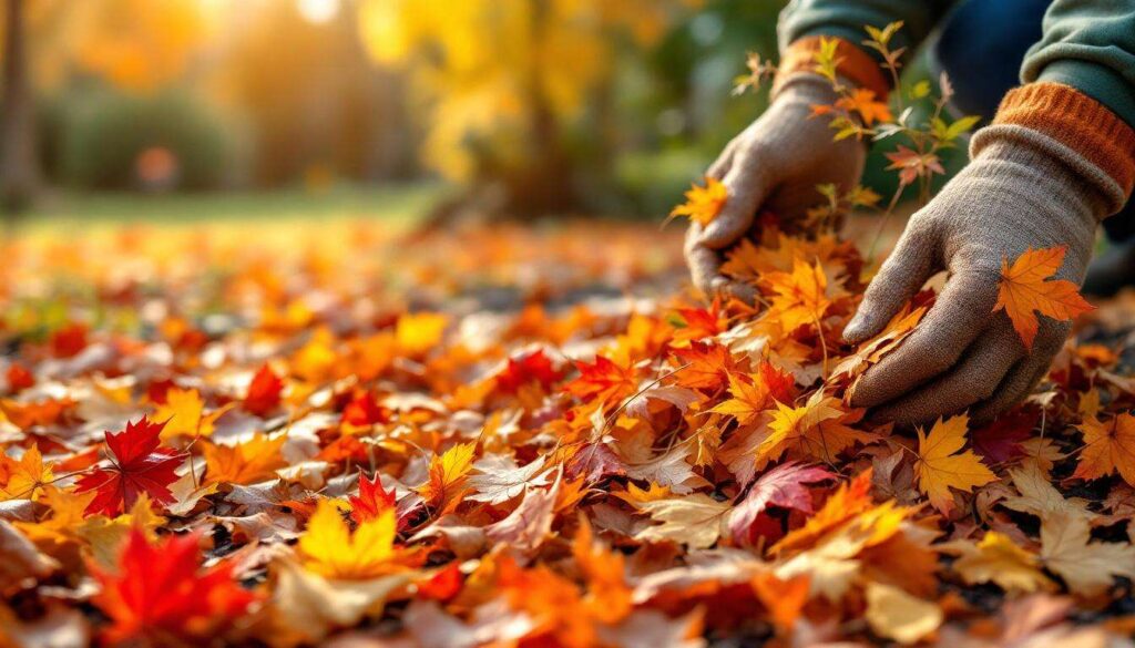 Herbstlaub nicht wegwerfen: So nutzt du es jetzt gegen Unkraut und harten Boden