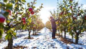 Warum der Apfelbaumschnitt im Februar über die Sommerernte entscheidet