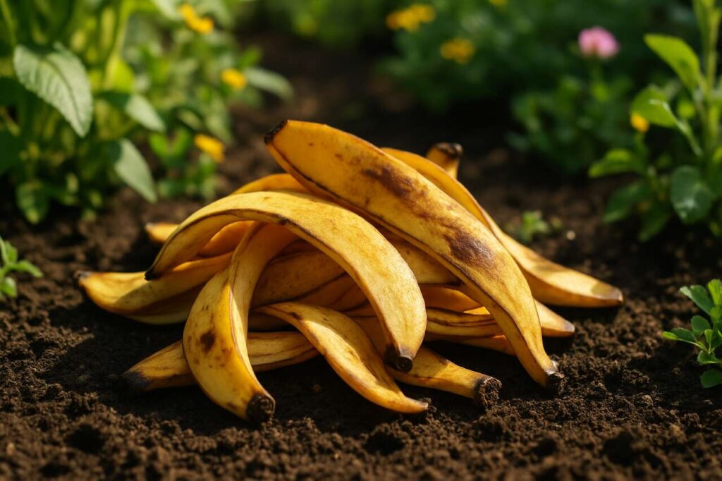 Bananenschalen sind Pflanzengold: So nutzt du sie als natürlichen Dünger