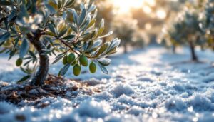 Kälte und Frost schaden Olivenbäumen nicht: Sie helfen sogar gegen die Olivenfliege