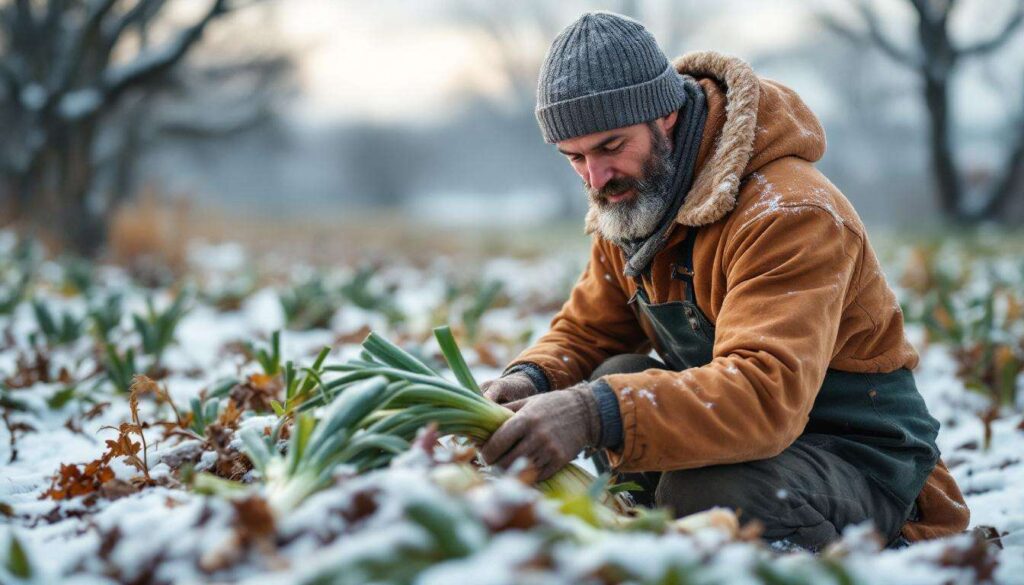 Ohne den Lauch müssten wir die Leute nach Hause schicken": Wie dieser Gemüsebauer den Winter übersteht