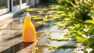 Rutschige Terrasse: Dieses beliebte Küchenprodukt ersetzt den Hochdruckreiniger und beseitigt Moos