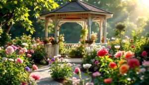 Wie Sie eine romantische Gartenlaube auswählen und stilvoll in Szene setzen