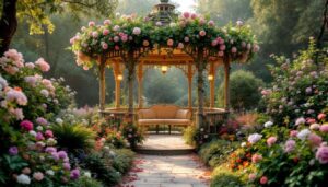 Wie Sie eine romantische Gartenlaube auswählen und stilvoll in Szene setzen