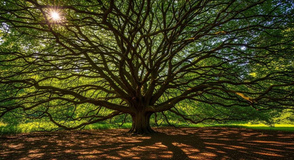 Die Süntelbuche von Verzy: Der Schirmbaum, der die Gesetze der Natur herausfordert