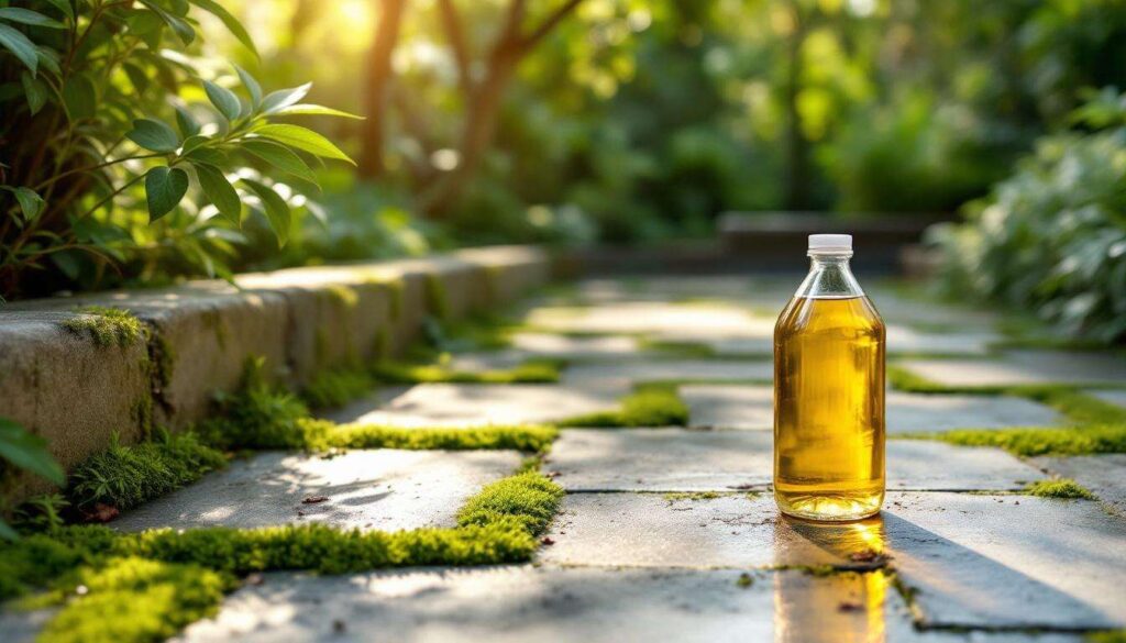 Rutschige Terrasse: Dieses beliebte Küchenprodukt ersetzt den Hochdruckreiniger und beseitigt Moos