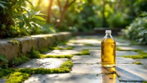 Rutschige Terrasse: Dieses beliebte Küchenprodukt ersetzt den Hochdruckreiniger und beseitigt Moos