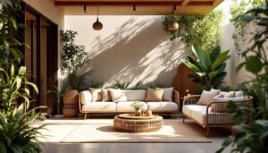 Das Outdoor-Wohnzimmer 2026: Warum organische Formen und Naturtöne jetzt die Terrasse erobern