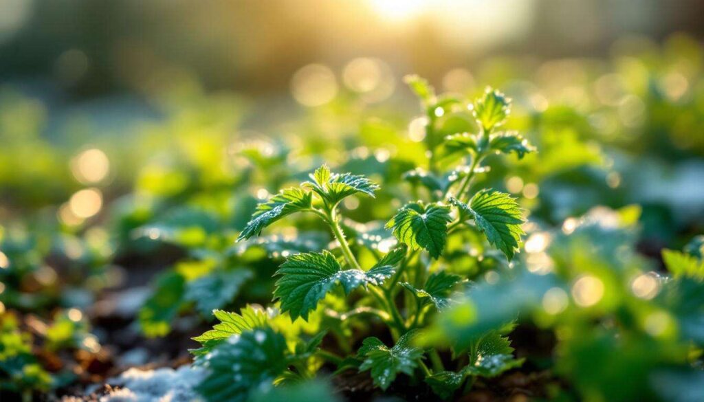 Dieses Winterkraut übertrifft jedes Gemüse wächst jetzt im Februar im Garten