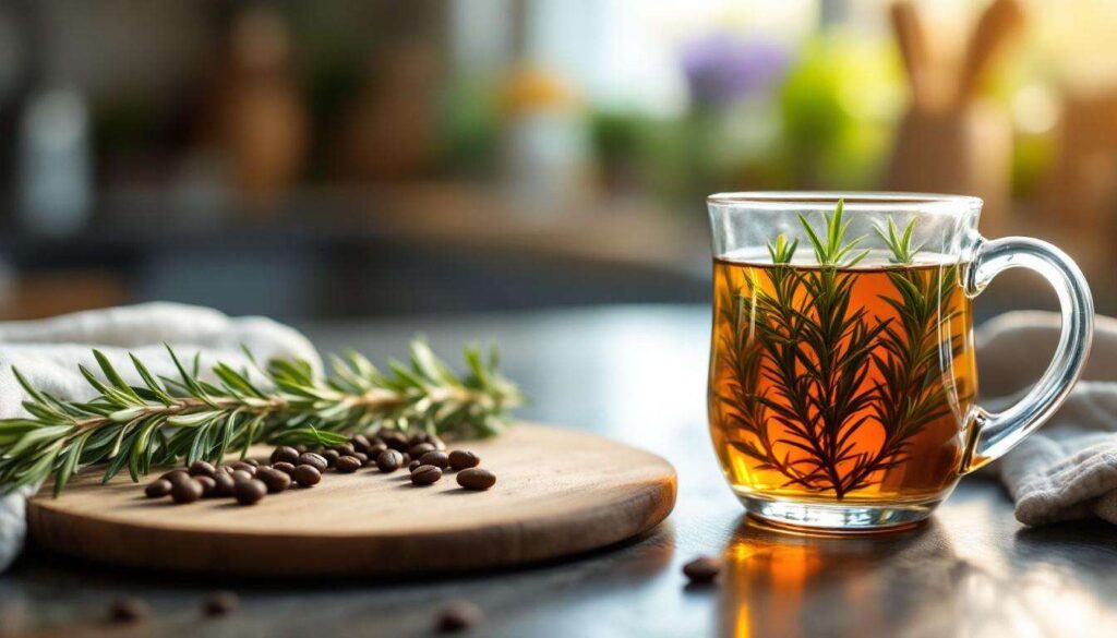 Rosmarin ist jetzt im Februar der Wachmacher aus dem Garten? Kaffeeersatz aus dem Küchenkraut
