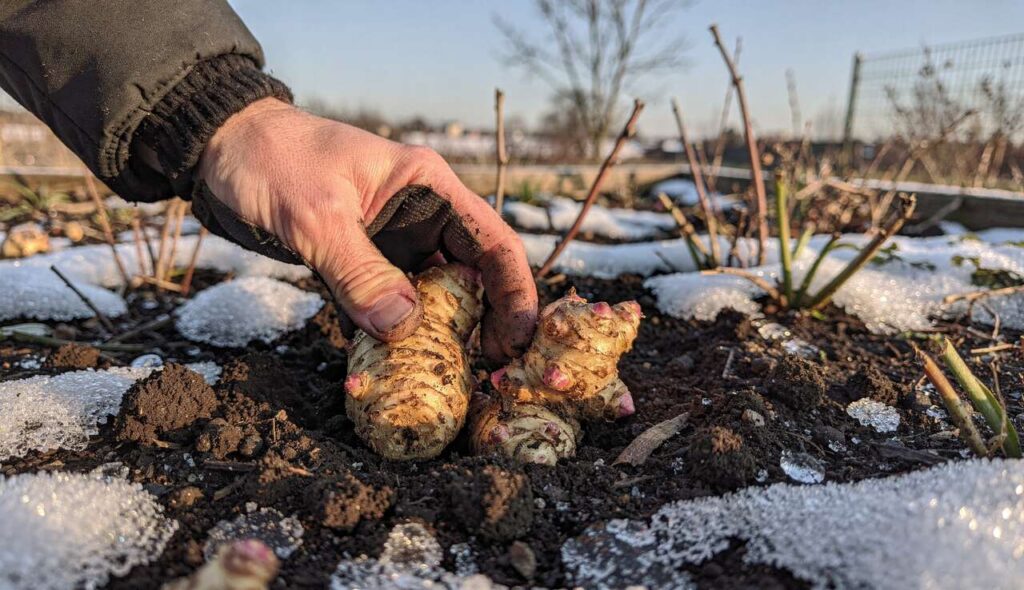 Topinambur jetzt im Februar pflanzen: Einmal im Garten unendlich ausgraben