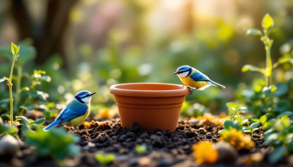 Der leere Blumentopf-Trick: So bieten Sie Meisen im März den perfekten Nistplatz für 0 Euro